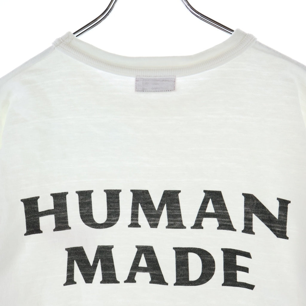 HUMAN MADE(ヒューマンメイド) 26SS xRED WING GRAPHIC T-SHIRT ロゴ プリント 半袖 Tシャツ カットソー ホワイト XX30TE001