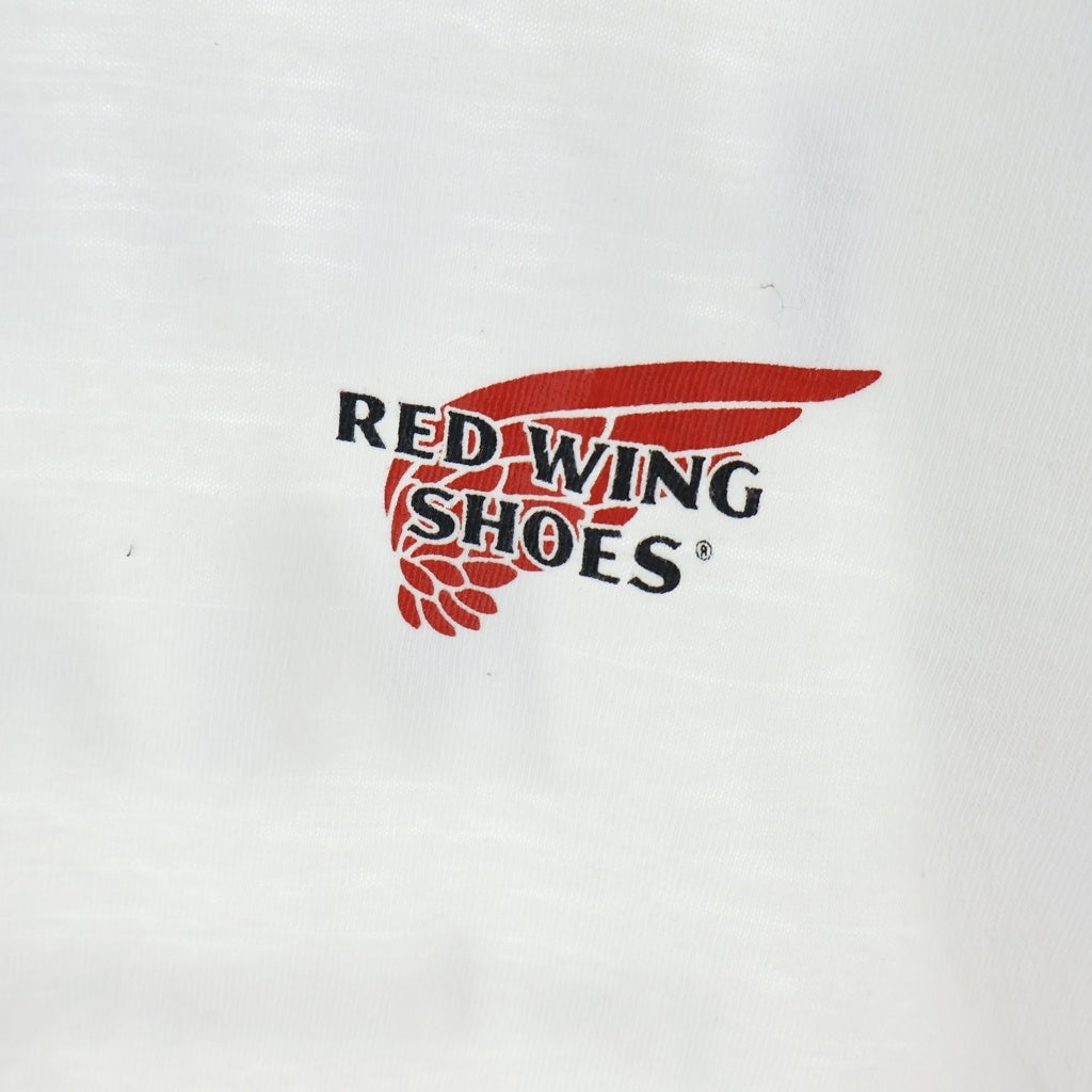 HUMAN MADE(ヒューマンメイド) 26SS xRED WING GRAPHIC T-SHIRT ロゴ プリント 半袖 Tシャツ カットソー ホワイト XX30TE001