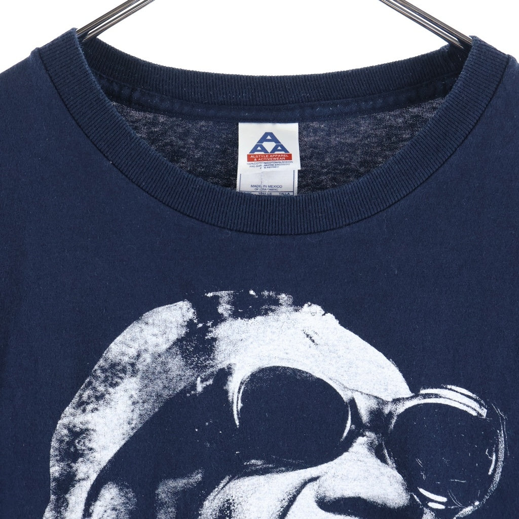 VINTAGE(ヴィンテージ) 00s Ray charles Big Face Print Tee レイチャールズ ビッグフェイス プリント半袖Tシャツ カットソー ネイビー