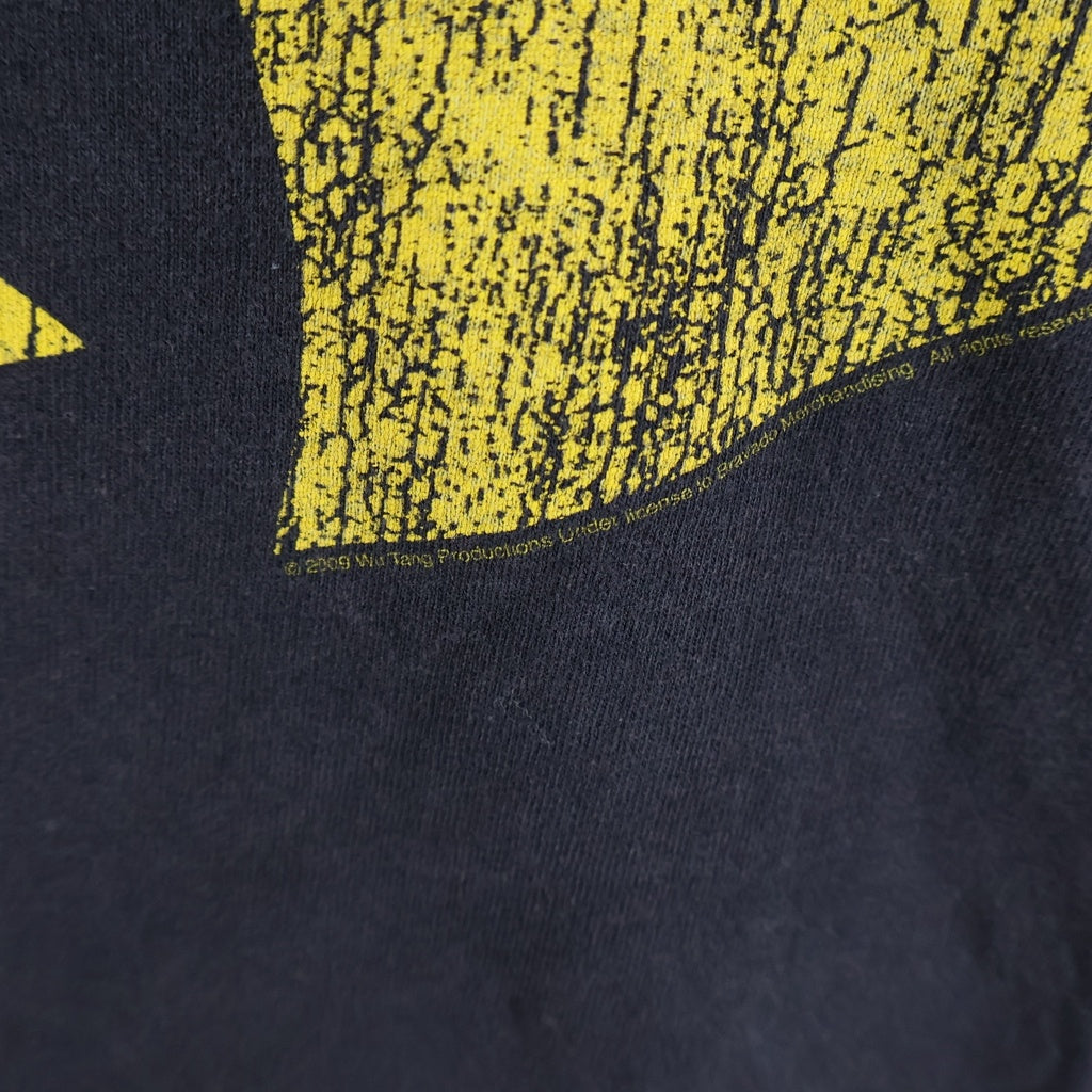 VINTAGE(ヴィンテージ) 00s Wu-Tang Clan Logo Print Tee ウータンクラン フロントロゴプリント 半袖Tシャツ カットソー ブラック