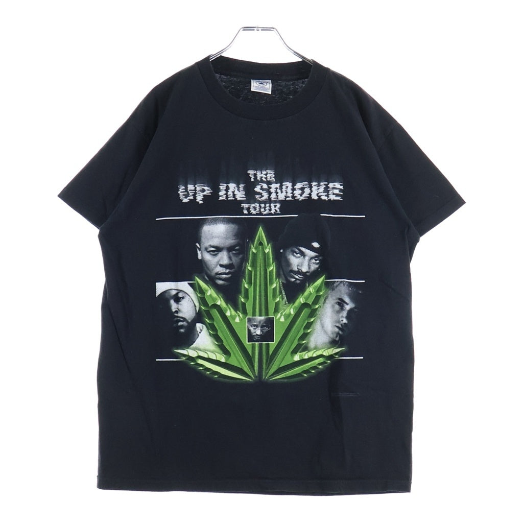 VINTAGE(ヴィンテージ) 00s THE UP IN SMOKE TOUR TEE ザアップインスモーク ツアー半袖Tシャツ カットソー ブラック