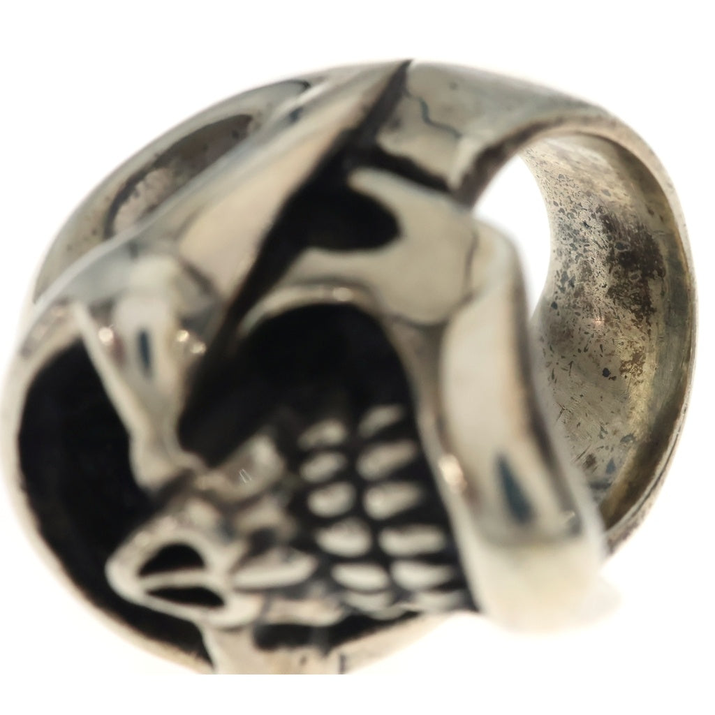 STOP LIGHT(ストップライト) CRAZY SKULL RING クレイジースカル リング シルバー