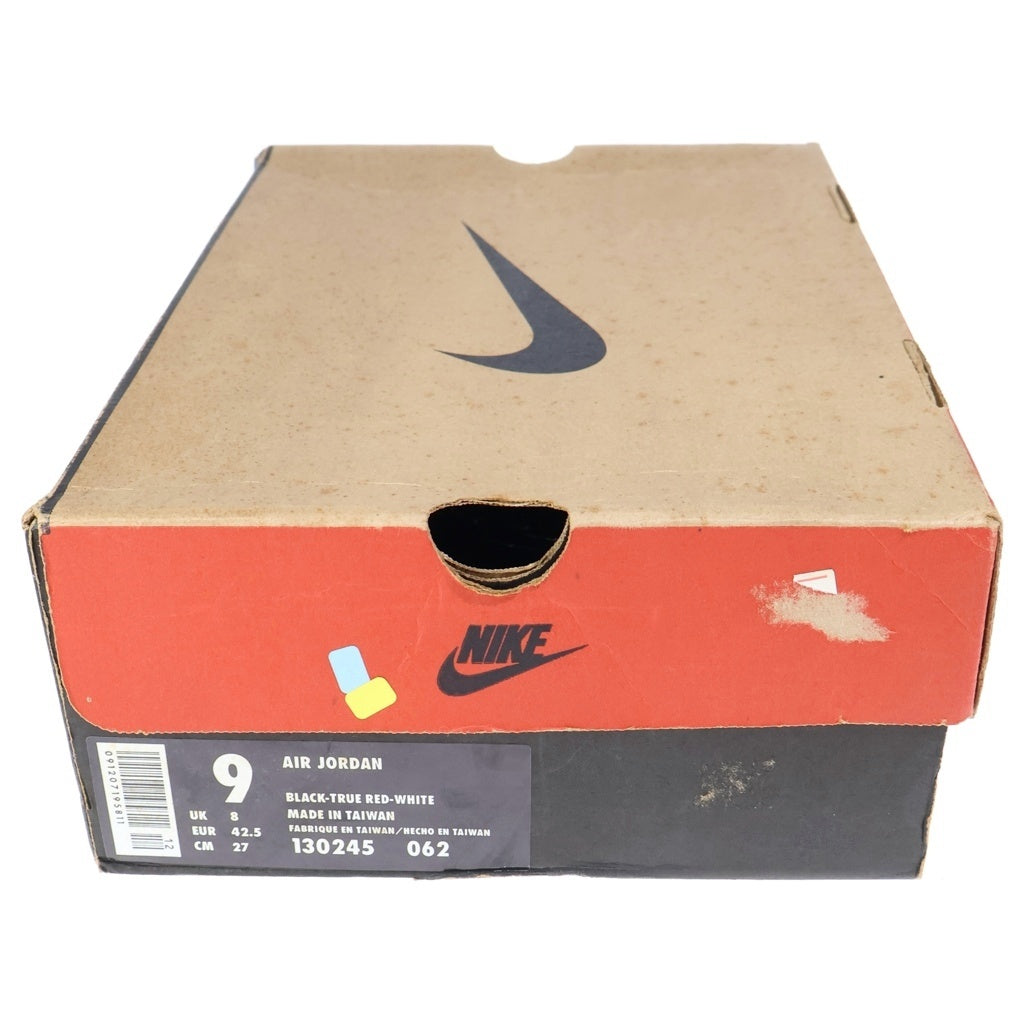 NIKE(ナイキ) 【観賞用】AIR JORDAN ORIGINAL BRED エアジョーダン 11 オリジナル ブレッド ハイカットスニーカー ブラック/レッド US9/27cm 130245-062