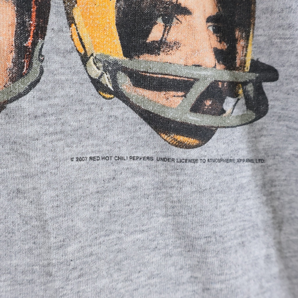 VINTAGE(ヴィンテージ) 00S Red Hot Chili Peppers レッドホットチリペッパーズ リンガー 半袖カットソー Tシャツ グレー
