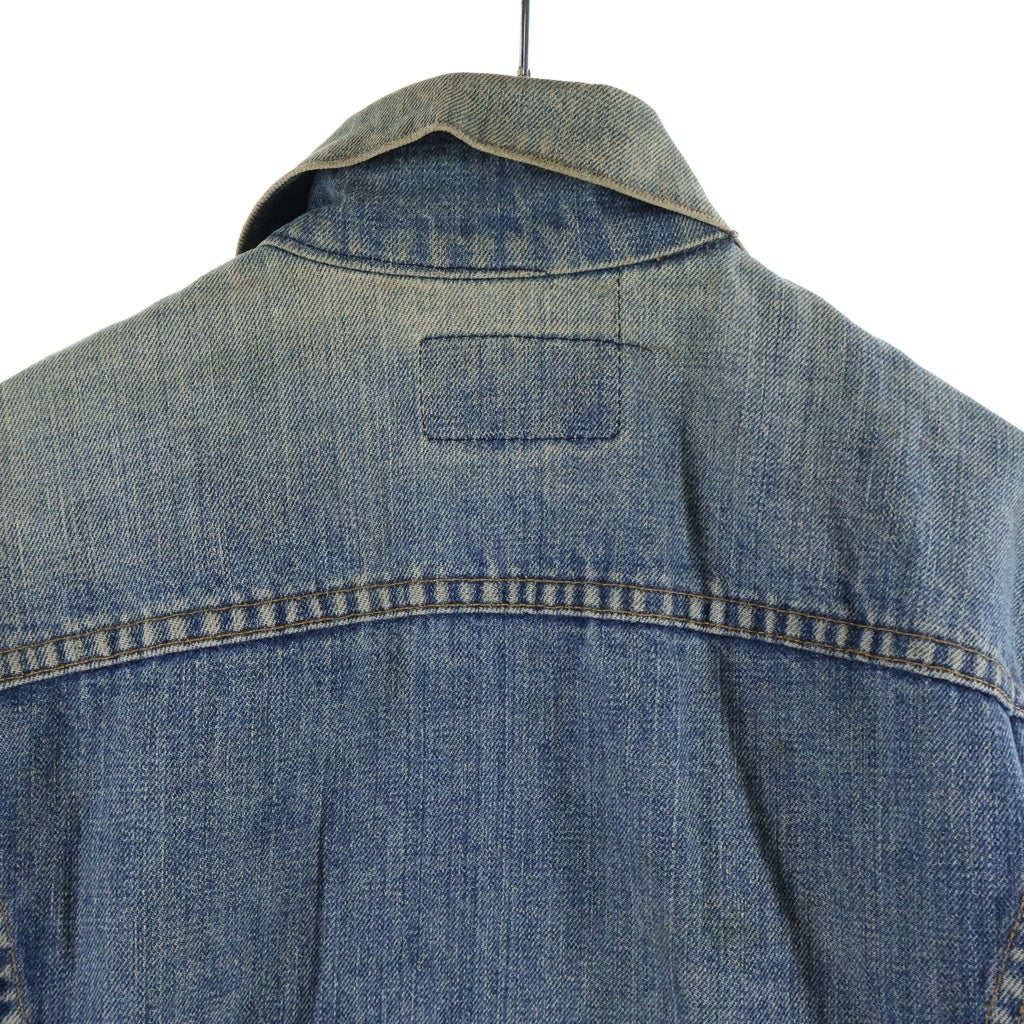 Levi's(リーバイス) 70S-80S VINTAGE ヴィンテージ USA製 BIG E 両面タブ デニム トラッカー ジャケット インディゴ 71557‐0214