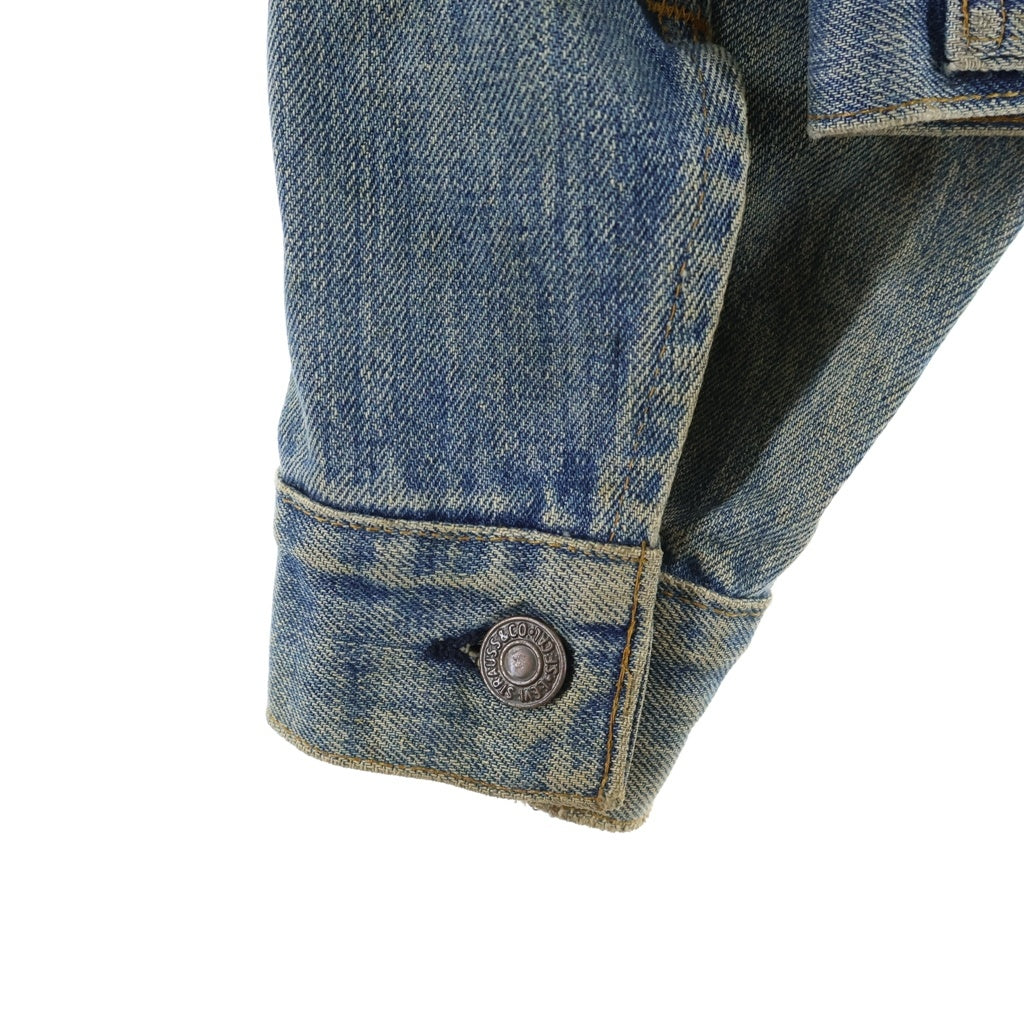 Levi's(リーバイス) 70S-80S VINTAGE ヴィンテージ USA製 BIG E 両面タブ デニム トラッカー ジャケット インディゴ 71557‐0214