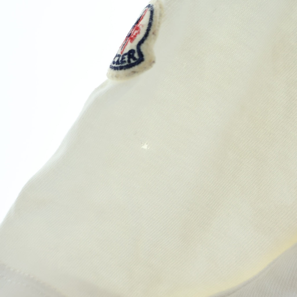 MONCLER(モンクレール) 17SS GRENOBL MAGLIA T-SHIRT マグリア フロントロゴ刺繍 クルーネック半袖Tシャツカットソー ホワイト C10918035050