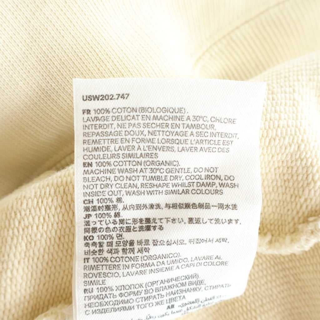 AMI Alexandre Mattiussi(アミアレクサンドルマテュッシ) AMI DE COJPY HOODIE アミデフーディー スウェットプルオーバーパーカー ベージュ USW202.747