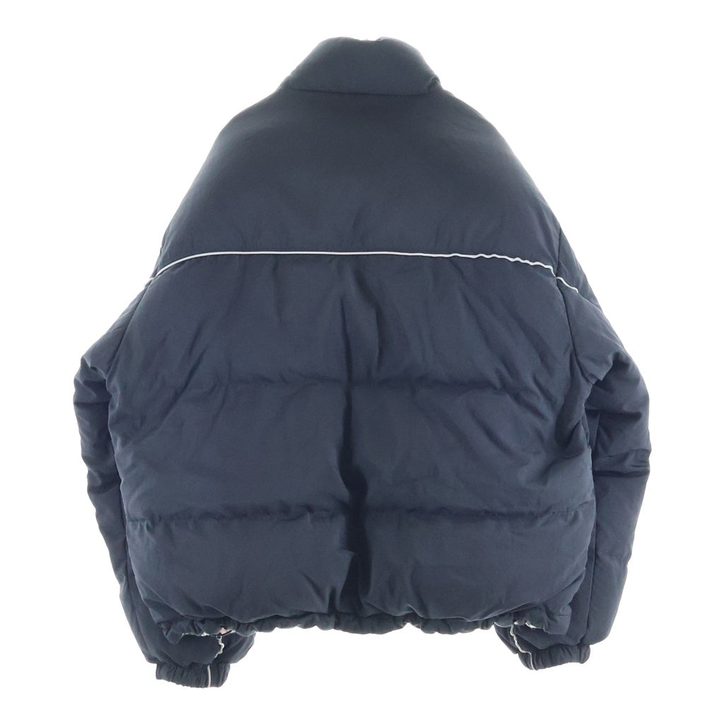 SUPREME(シュプリーム) 24AW Reversible Puffer Jacket リバーシブル 中綿 ロゴ刺繍 ジップアップ ジャケット ブラック