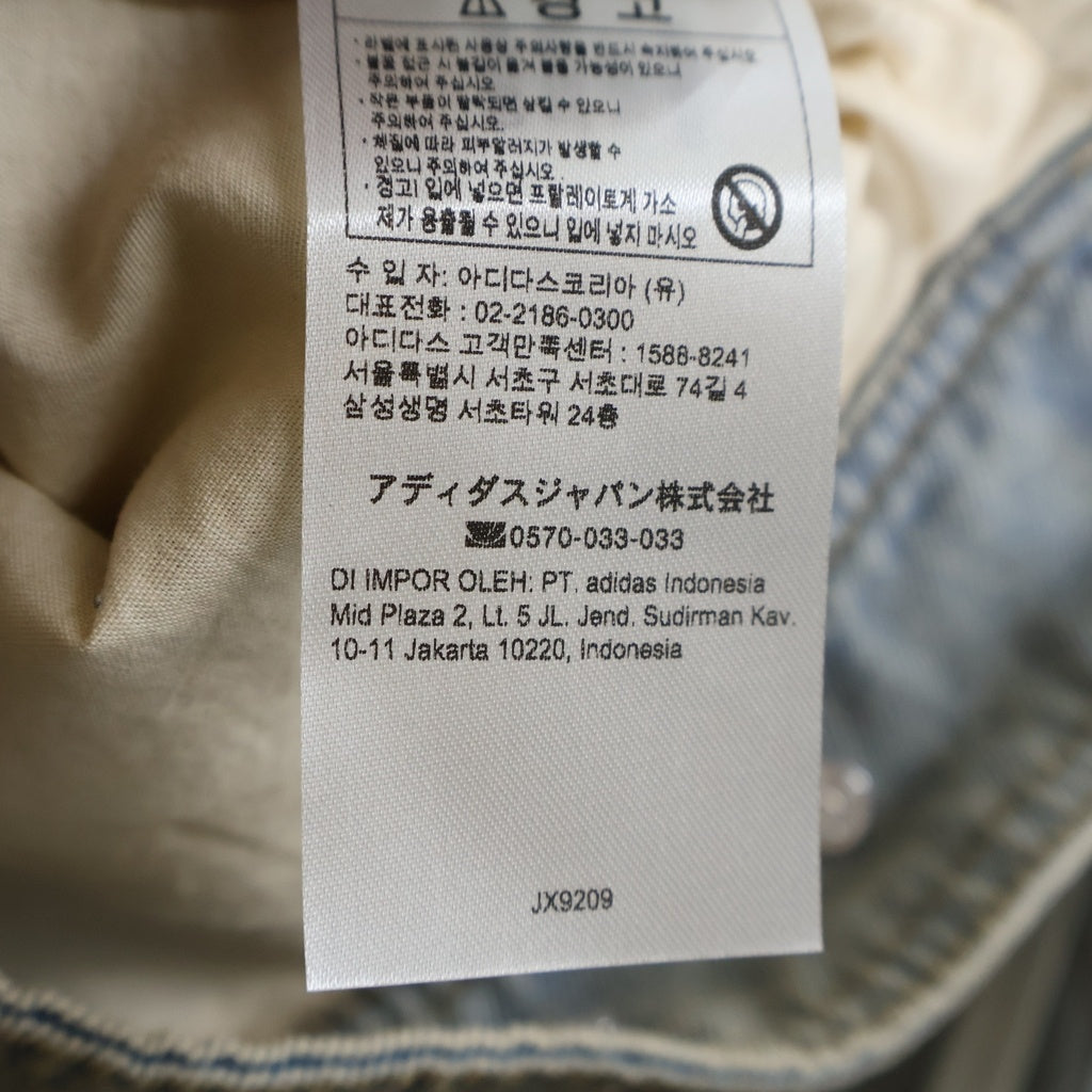 adidas(アディダス) Adilenium シーズン 3 2-In-1 デニムシャツジャケット インディゴ レディース JX9209