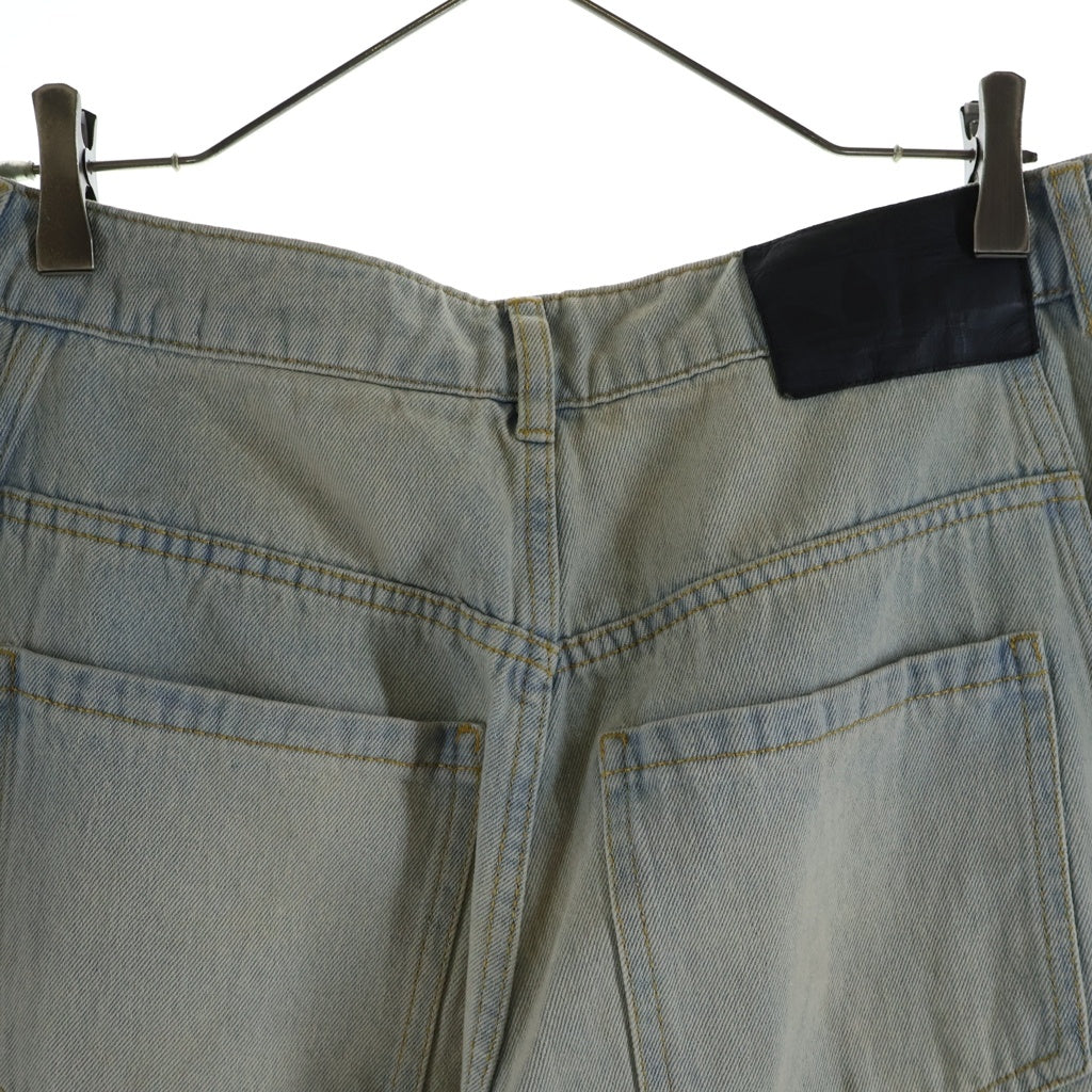 adidas(アディダス) Adilenium シーズン 3 バナナフィット ウォッシュドデニムパンツ レディース KG0200