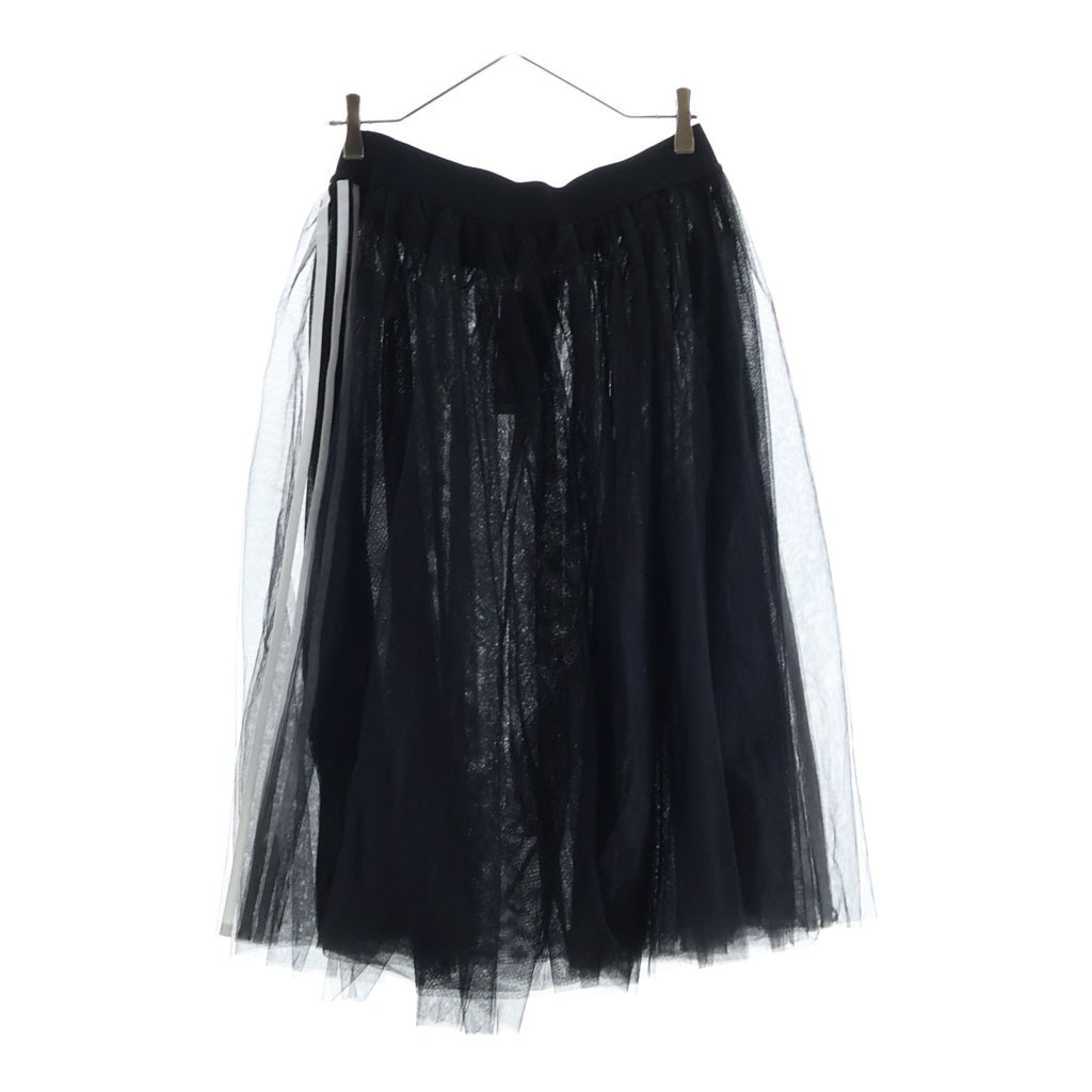 adidas(アディダス) TULLE SKIRT アディルナ レギュラーフィット チュールスカート ブラック レディース KS6563