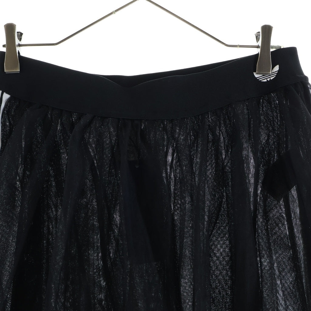 adidas(アディダス) TULLE SKIRT アディルナ レギュラーフィット チュールスカート ブラック レディース KS6563