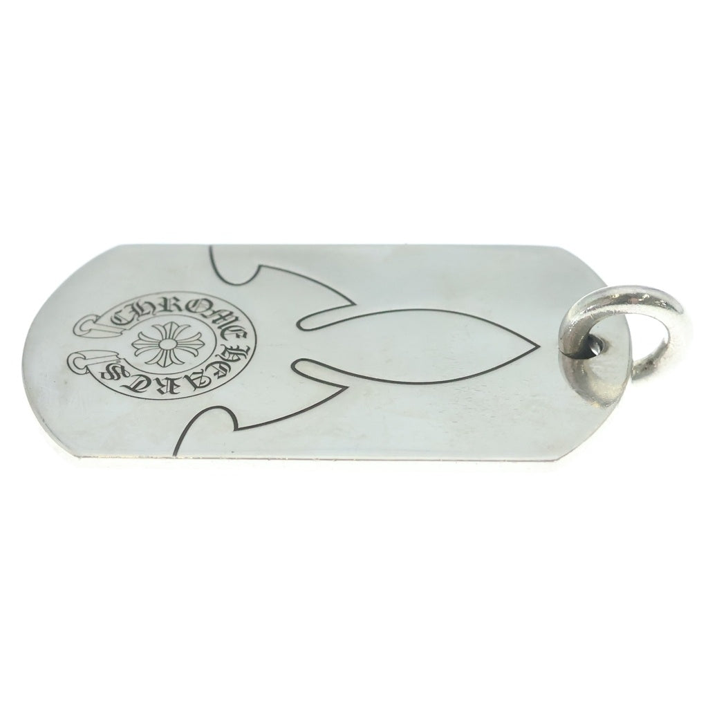 CHROME HEARTS(クロムハーツ) D TAG LRG ラージドッグタグ フレアニー ペンダントトップ シルバー