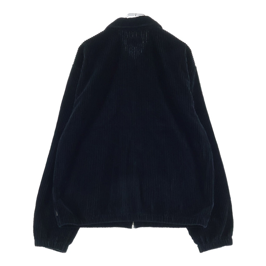 SUPREME(シュプリーム) 20SS Wide Wale Corduroy Harrington Jacket ワイド ウェル コーデュロイ ハリントン ジップアップジャケット ブラック