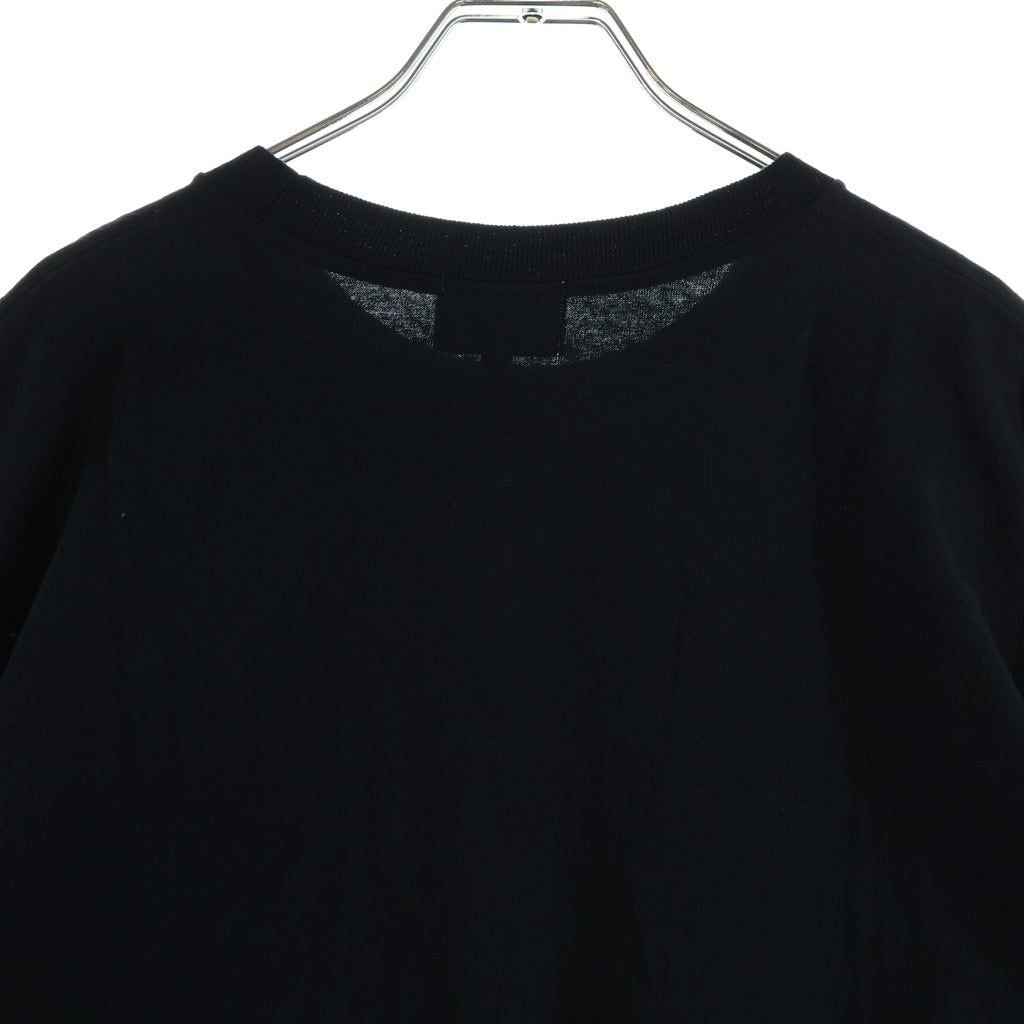 GDC(ジーディーシー) ×ROTTWEILER LOGO PRINT TEE ×ロットワイラー ロゴプリント半袖Tシャツ カットソー ブラック GD0417