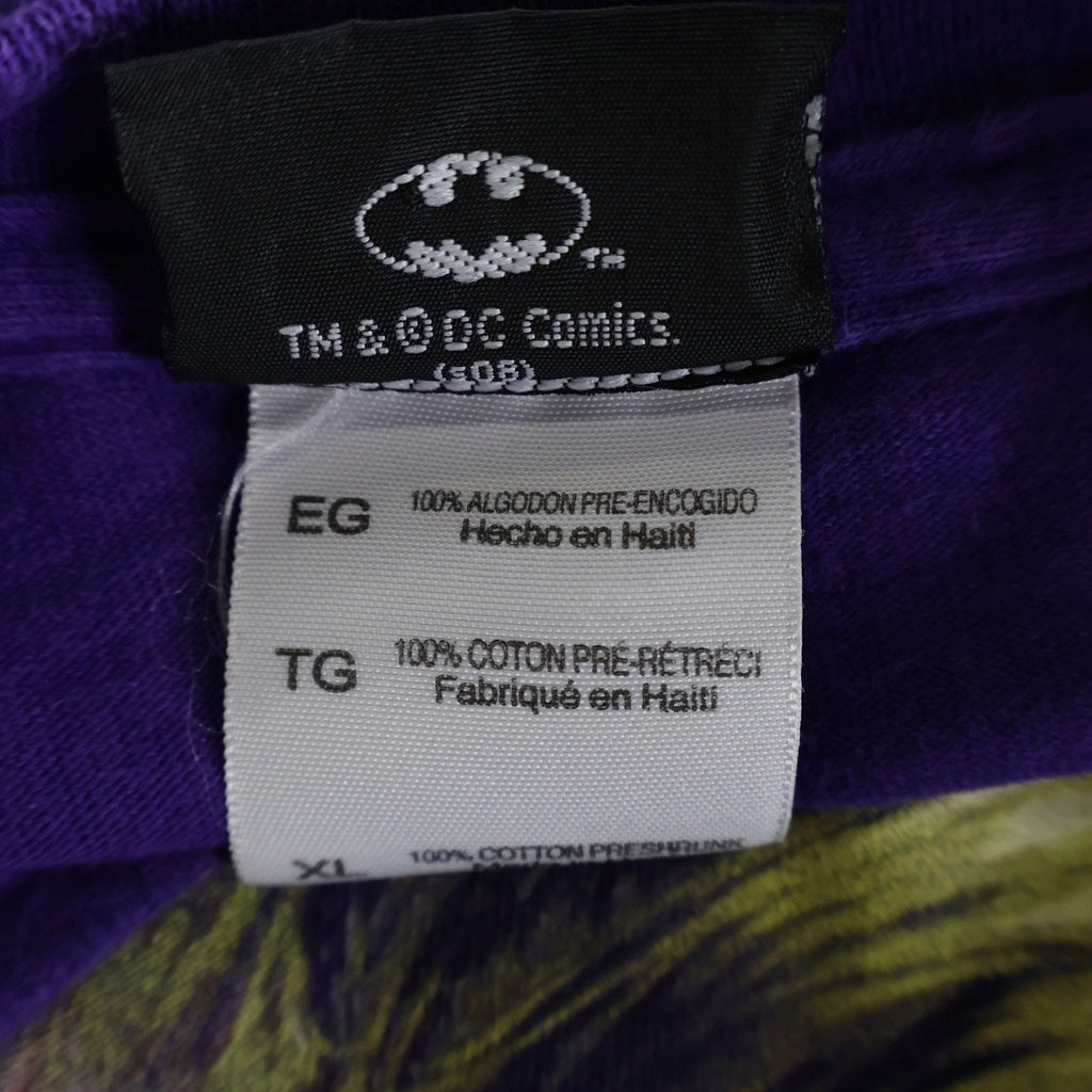 VINTAGE(ヴィンテージ) 00sTHE DARK NIGHT JOKER ザ ダークナイト ジョーカー プリンテッド 半袖Tシャツ カットソー パープル