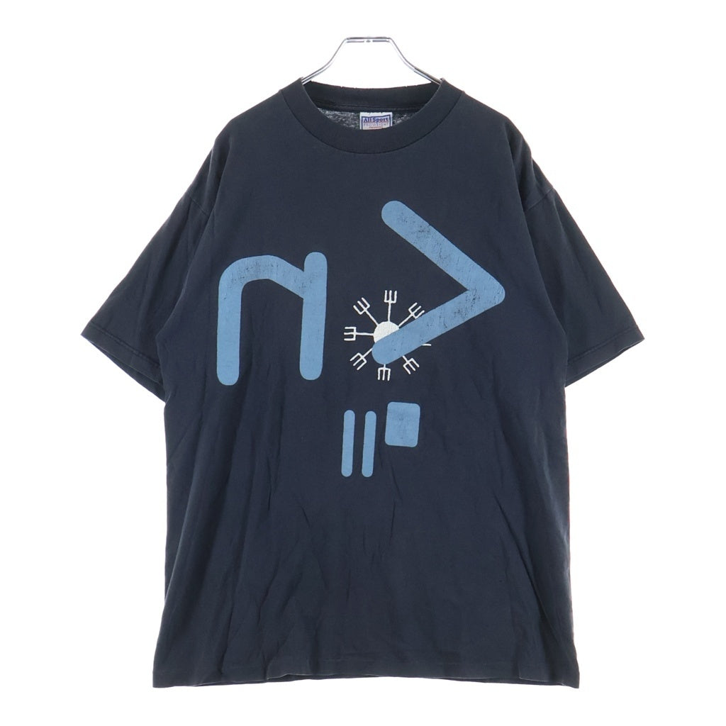 VINTAGE(ヴィンテージ) 00s NINE INCH MAILS dissonance ナインインチネイルズ 両面プリント半袖Tシャツ カットソー ブラック