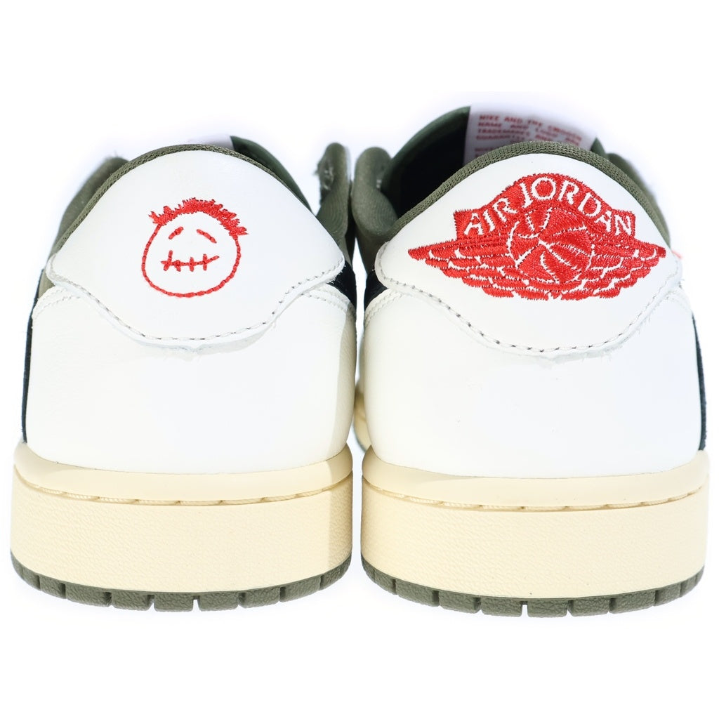NIKE(ナイキ) ×TAVIS SCOTT AIR JORDAN1 LOW OG SP エアジョーダン1 ローカットスニーカー カーキ US10/28cm DM7866-200