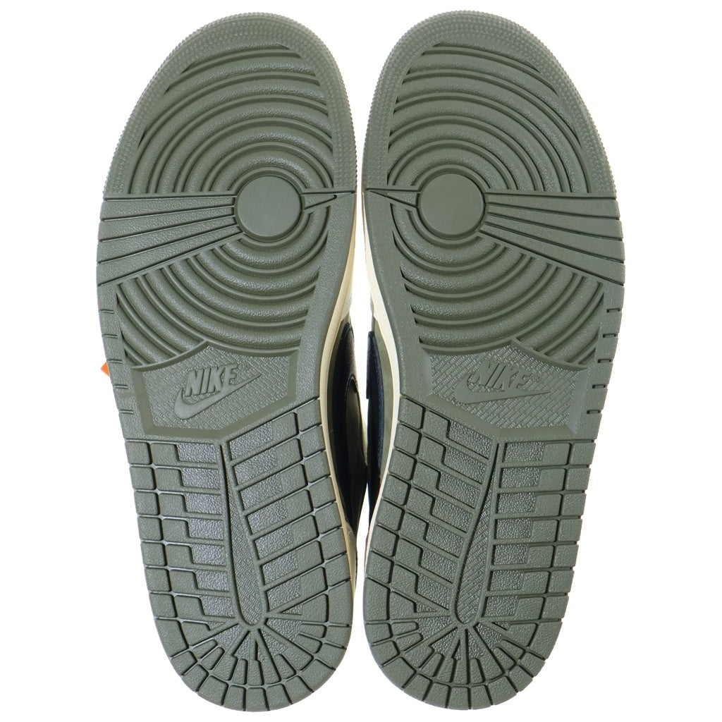 NIKE(ナイキ) ×TAVIS SCOTT AIR JORDAN1 LOW OG SP エアジョーダン1 ローカットスニーカー カーキ US10/28cm DM7866-200