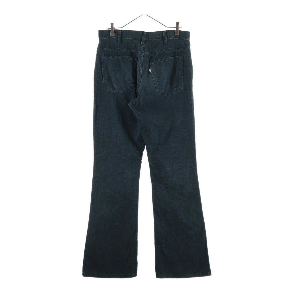 Levi's(リーバイス) 70S VINTAGE 646 ヴィンテージ ボタン裏3 コーデュロイ フレア パンツ グリーン