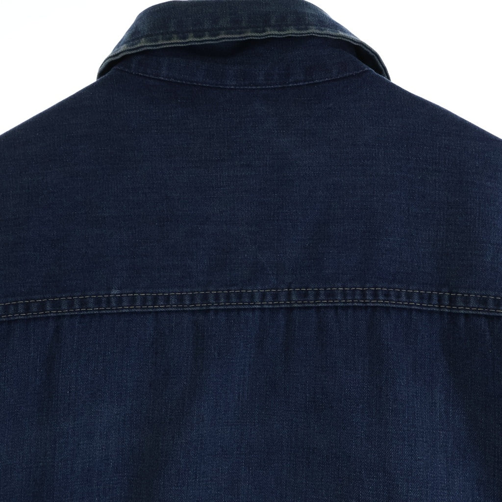 NO BRAND(ノーブランド) 70S BIG SMIH ビッグスミス ジップアップ デニム ジャケット インディゴ 7384