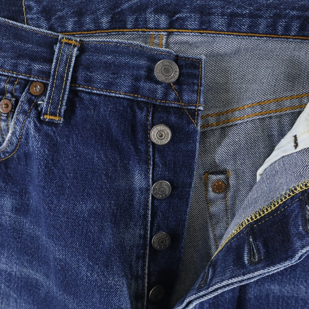 Levi's(リーバイス) 00s 1955年モデル 501XX復刻 ボタン裏 555 バレンシア工場 BIG E デニム パンツ インディゴ 501 0011
