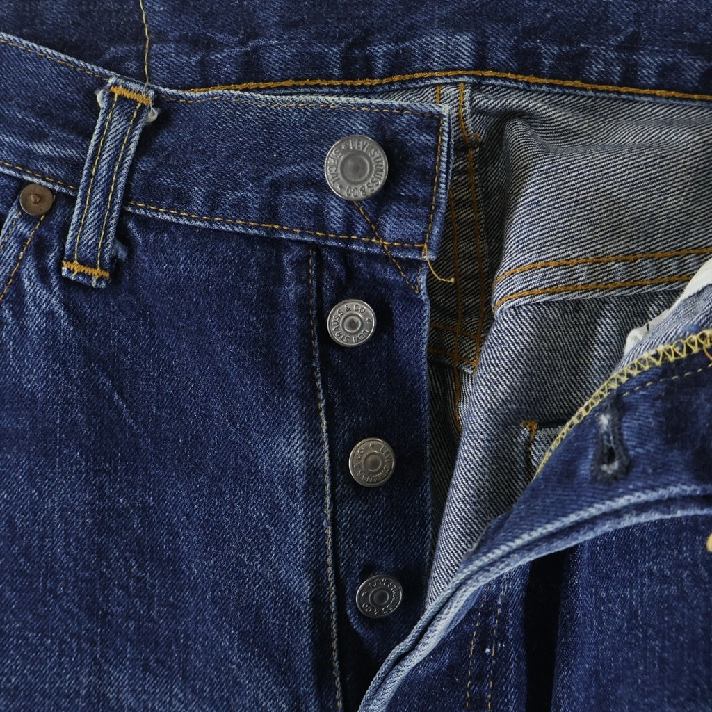 Levi's(リーバイス) 90s 1955年モデル 501XX復刻 ボタン裏 555 バレンシア工場 BIG E デニム パンツ インディゴ 501 0003