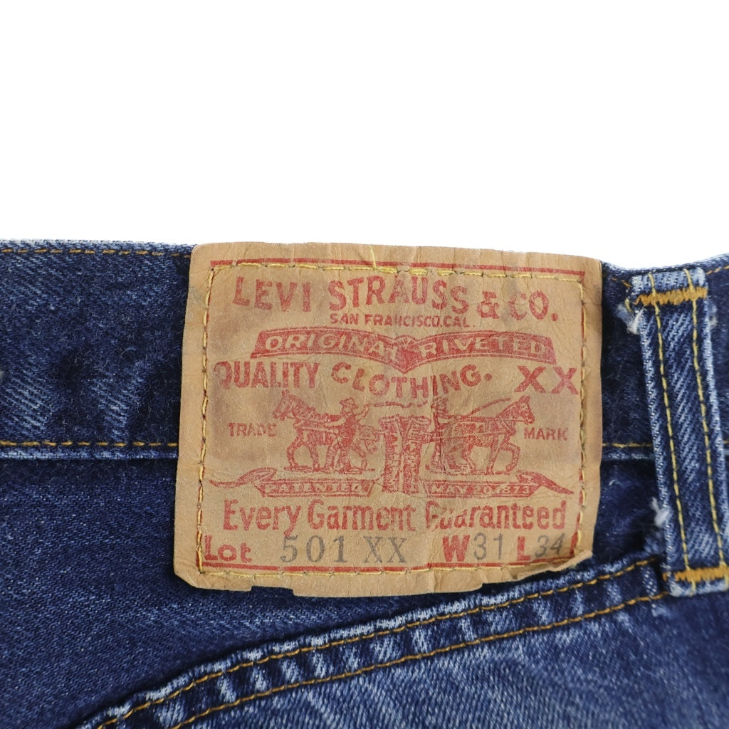 Levi's(リーバイス) 90s 1955年モデル 501XX復刻 ボタン裏 555 バレンシア工場 BIG E デニム パンツ インディゴ 501 0003