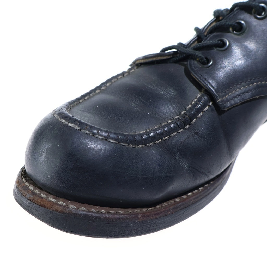 RED WING(レッド ウイング) ポストマンシューズ ローカット レザー ワークマン シューズ ブラック US12/30cm 9212