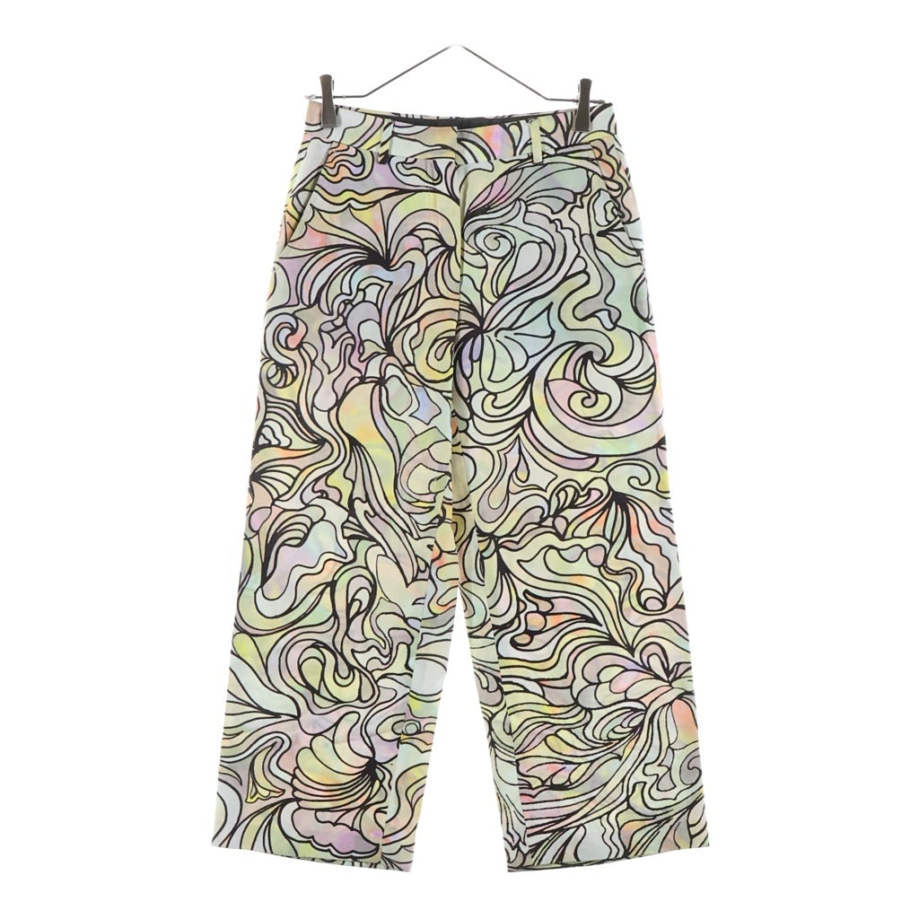 DRIES VAN NOTEN(ドリスヴァンノッテン) 総柄 ストレート パンツ マルチ レディース