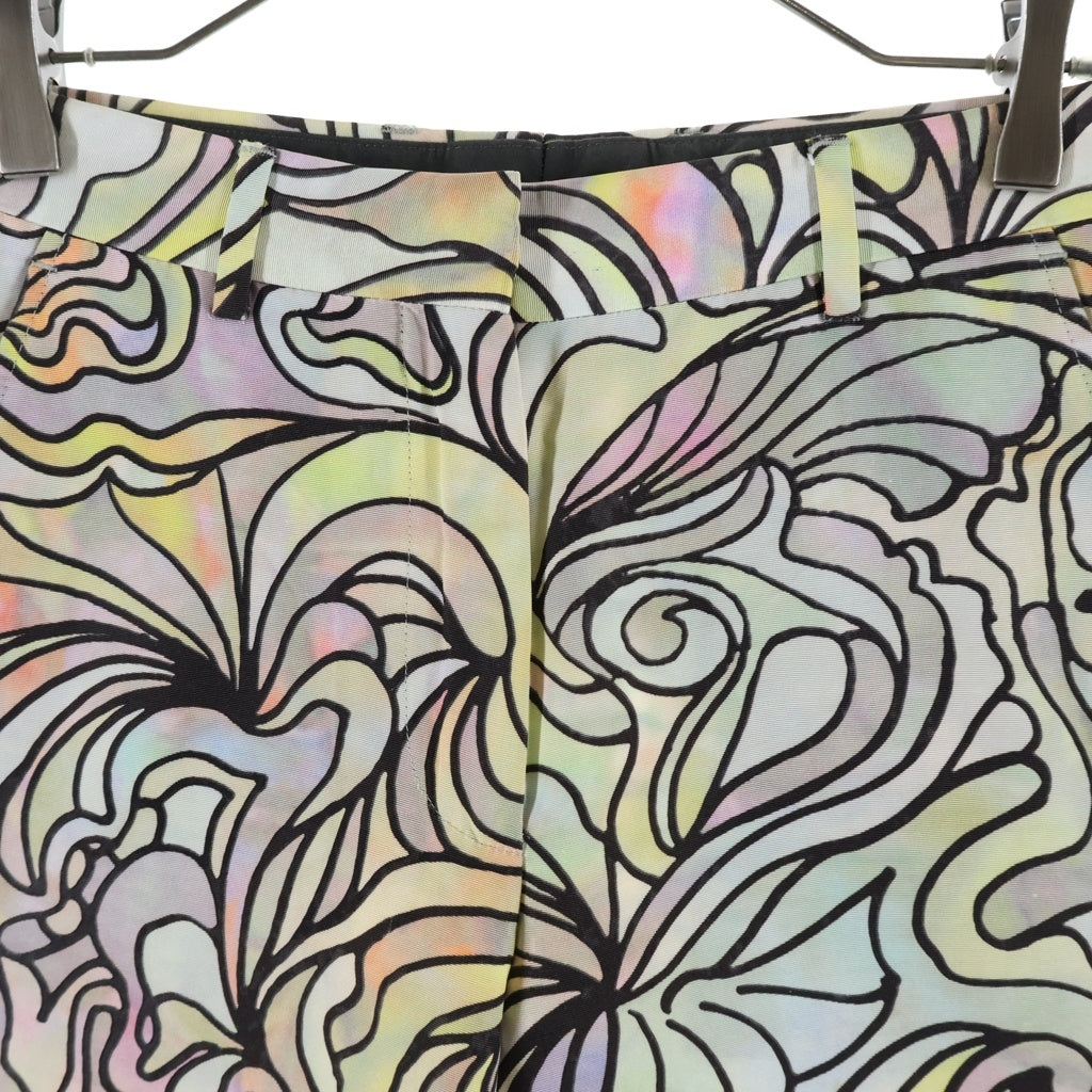 DRIES VAN NOTEN(ドリスヴァンノッテン) 総柄 ストレート パンツ マルチ レディース