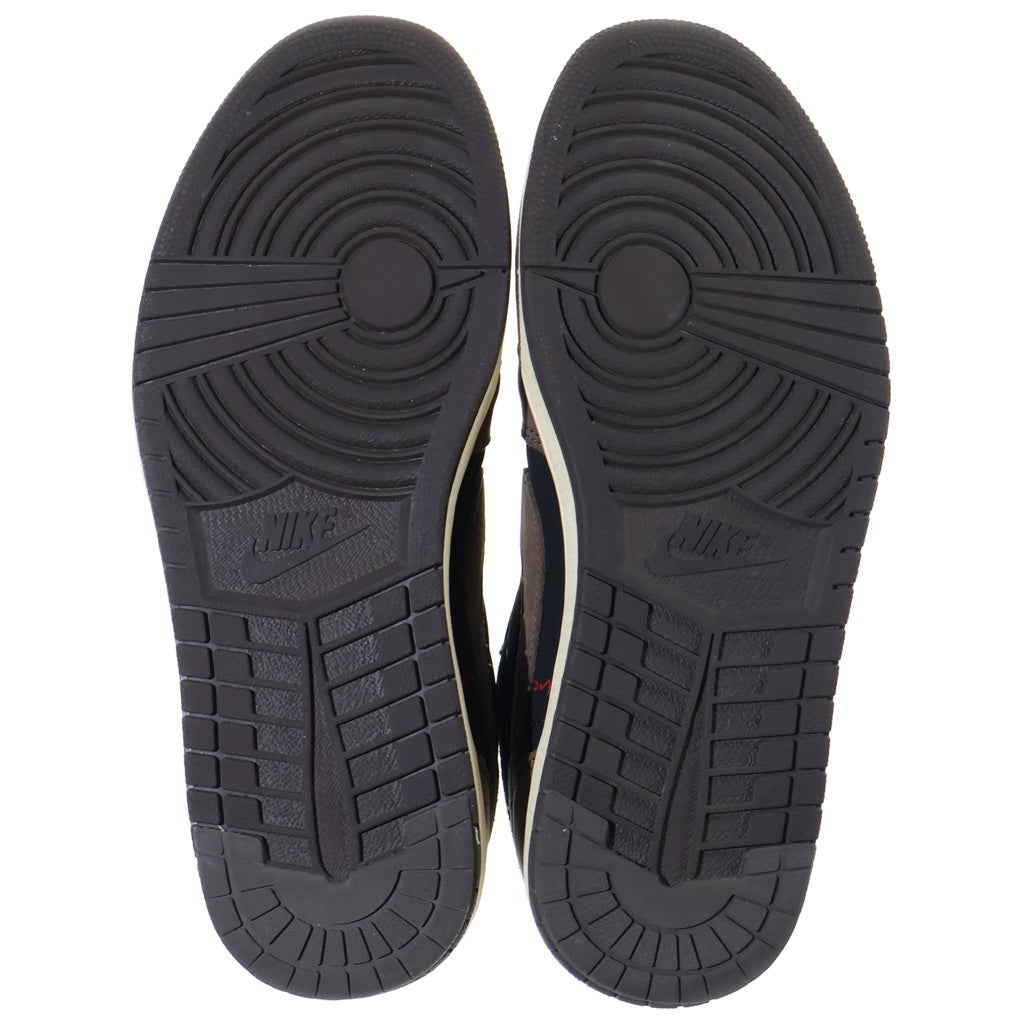 NIKE(ナイキ) ×TRAVIS SCOTT AIR JORDAN 1 LOW OG SP-T トラヴィススコット エアジョーダン ローカットスニーカー ブラウン/ブラック US9.5/27.5cm CQ4277-001