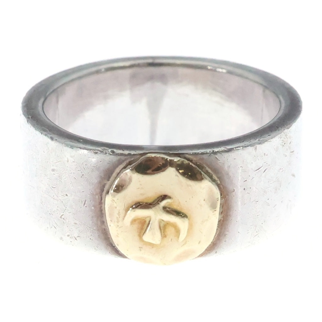 goro's(ゴローズ) 平打ちリング シルバー/ゴールド BGA123