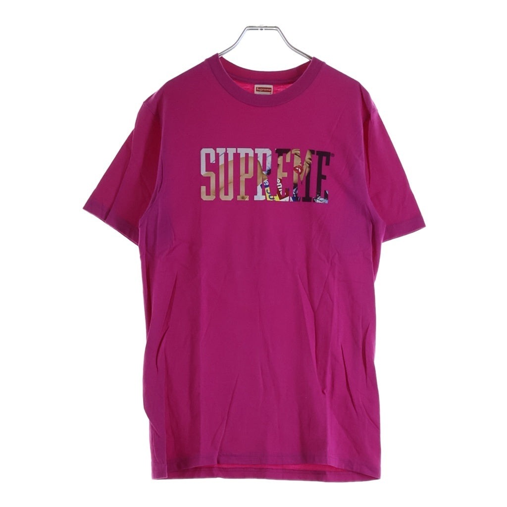 SUPREME(シュプリーム) 24AW Tera Patrick Tee テラ パトリック ロゴプリント半袖Tシャツ ピンク