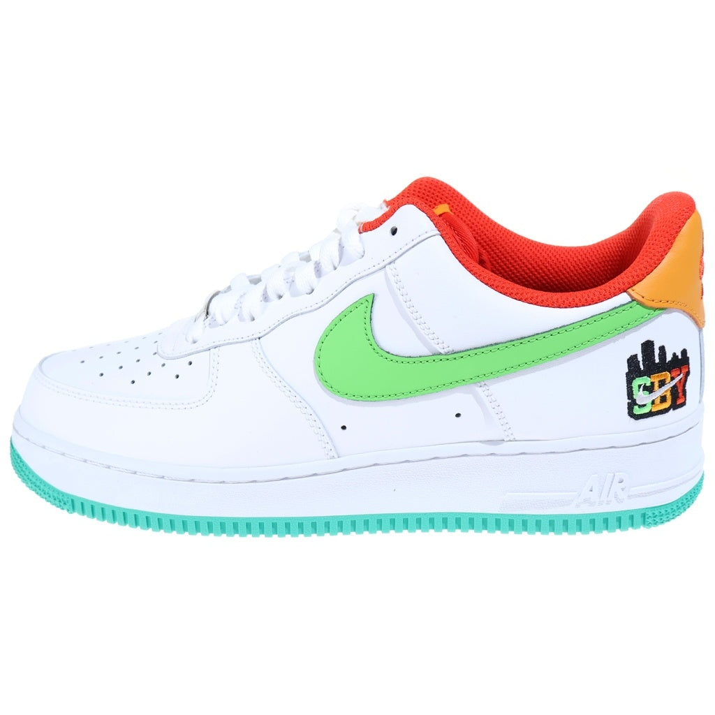 NIKE(ナイキ) AIR FORCE 1 LOW '07 SBY COLLECTION エアフォース1 シブヤコレクション ローカットスニーカー ホワイト US9.5/27.5cm CQ7506-146