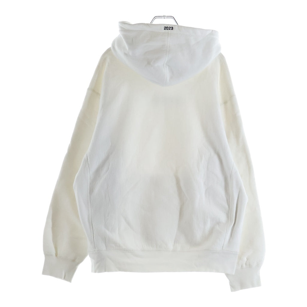 SUPREME(シュプリーム) 23AW Motion Logo Hooded Sweatshirt ロゴ プリント フーデット スウェットシャツ パーカー ホワイト