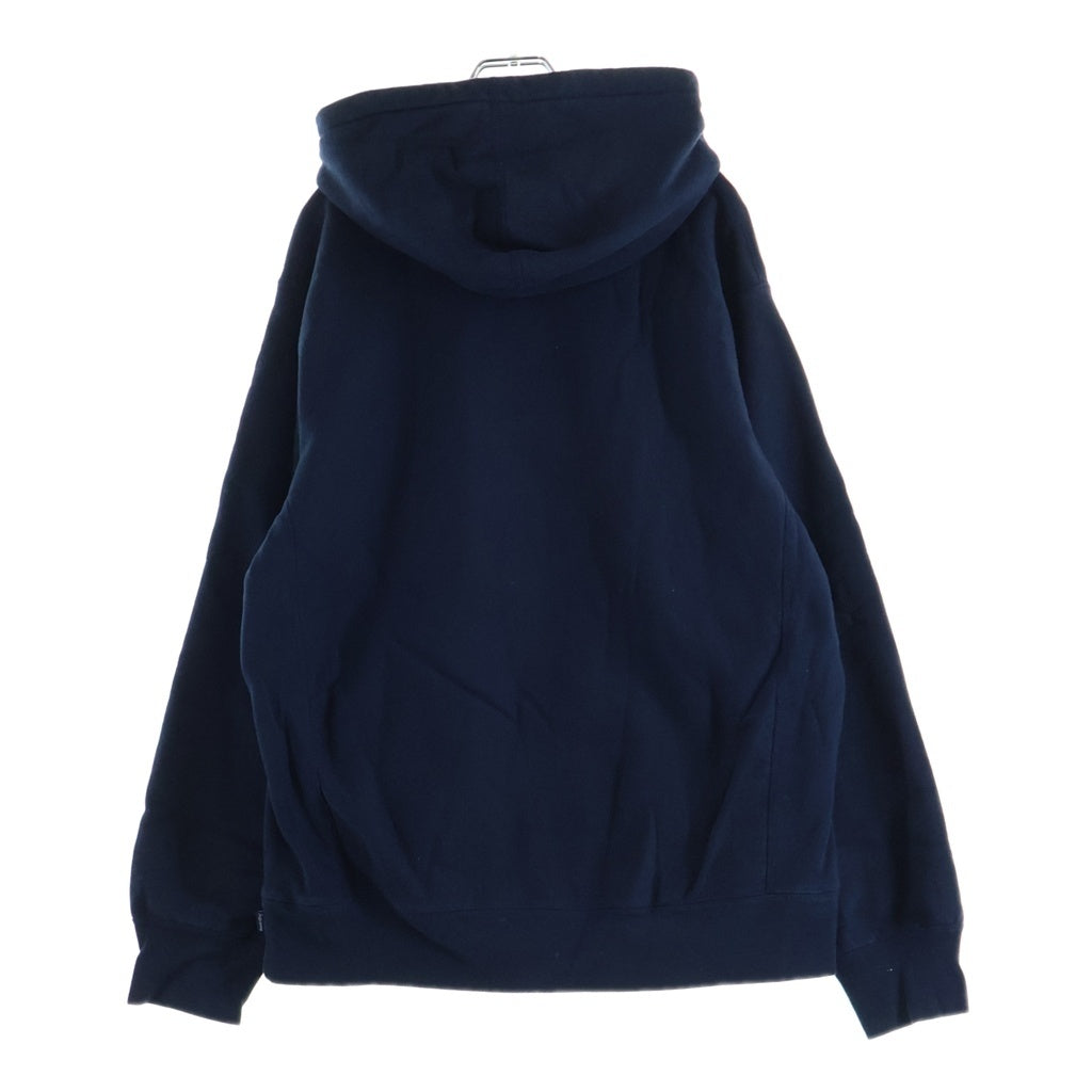 SUPREME(シュプリーム) 19AW Bandana Box Logo Hooded Sweatshirt ボックスロゴ フーデット スウェットシャツ パーカー ネイビー