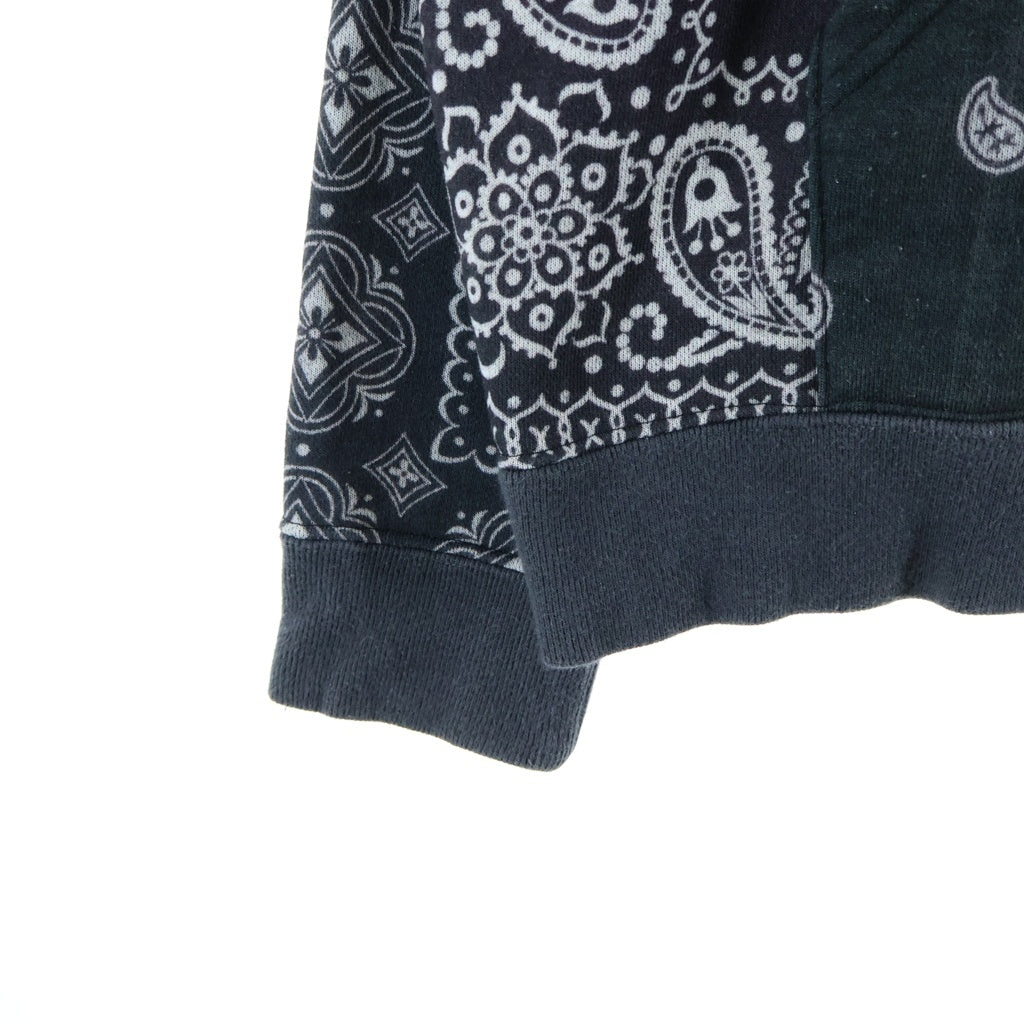 NEIGHBORHOOD(ネイバーフッド) 21AW BANDANA CHOPPED / EC-HOODED . LS ペイズリー柄 フーデット スウェットシャツ パーカー212UNNH-CSM04