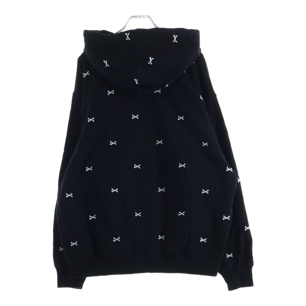 WTAPS(ダブルタップス) 22AW ACNE HOODY CTPL TEXTILE クロスボーン 刺繍 フーデット スウェットシャツ パーカー 222ATDT-CSM26