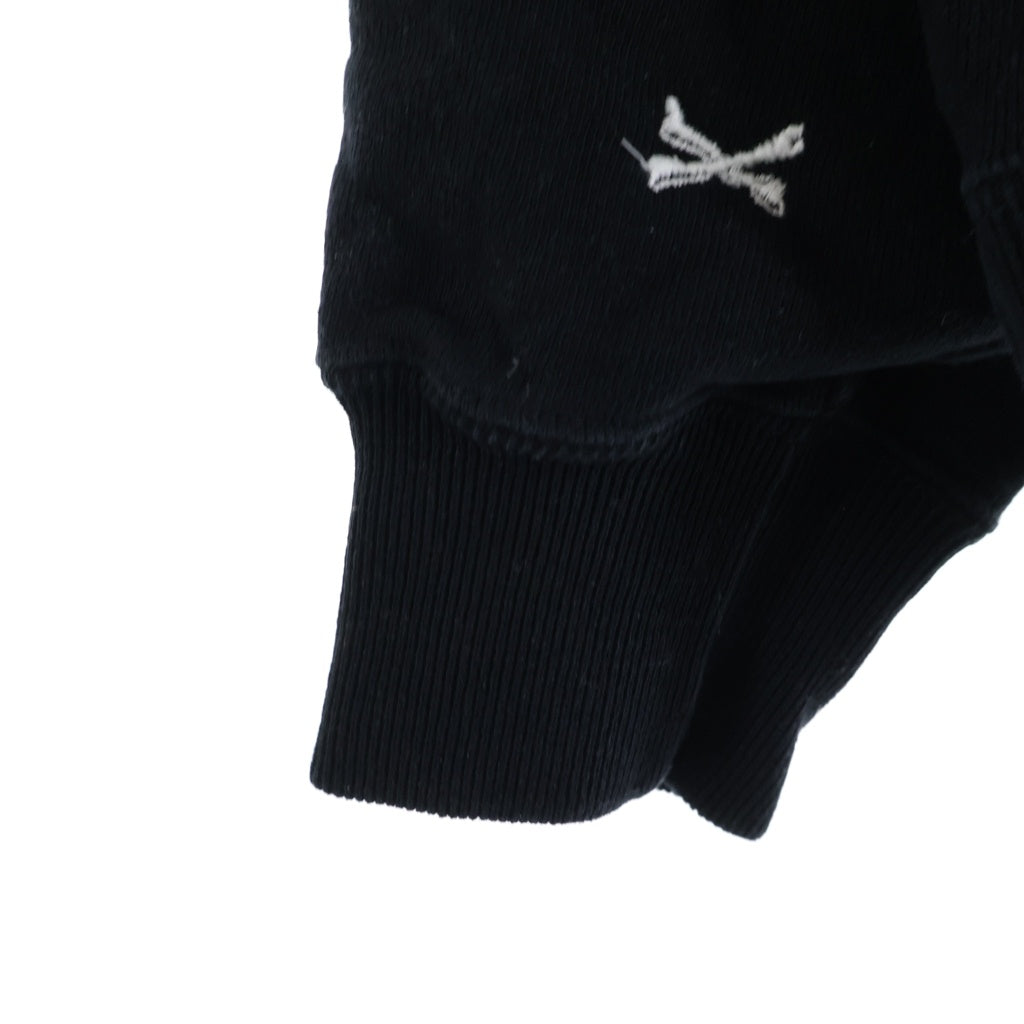 WTAPS(ダブルタップス) 22AW ACNE HOODY CTPL TEXTILE クロスボーン 刺繍 フーデット スウェットシャツ パーカー 222ATDT-CSM26