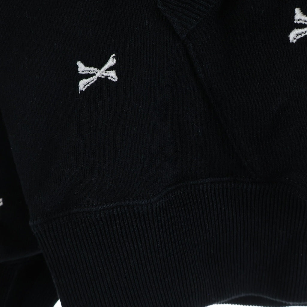 WTAPS(ダブルタップス) 22AW ACNE HOODY CTPL TEXTILE クロスボーン 刺繍 フーデット スウェットシャツ パーカー 222ATDT-CSM26