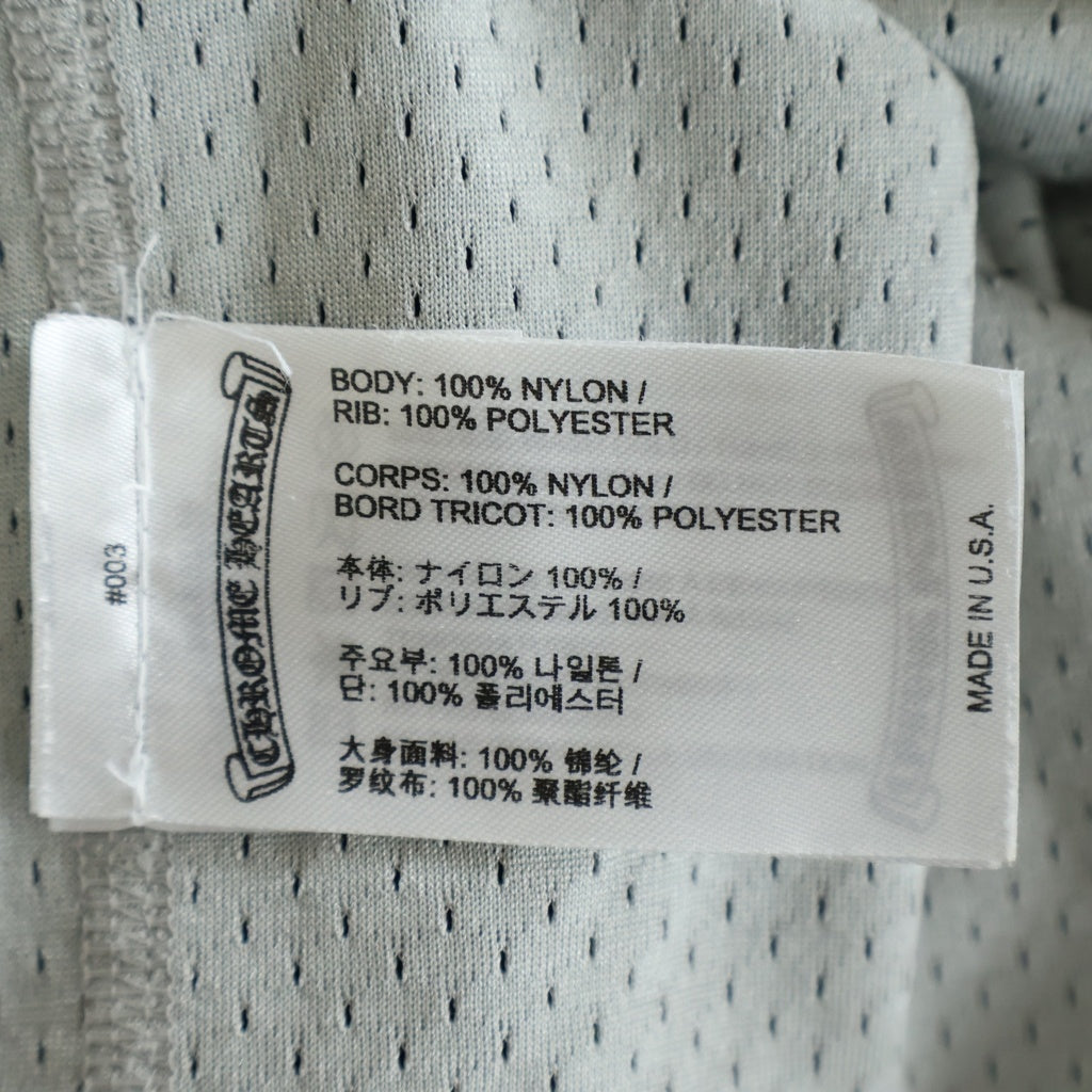 CHROME HEARTS(クロムハーツ) Mesh Warm Up Jersey メッシュ ウォームアップ ジャージ リバーシブル タンクトップ ブラック