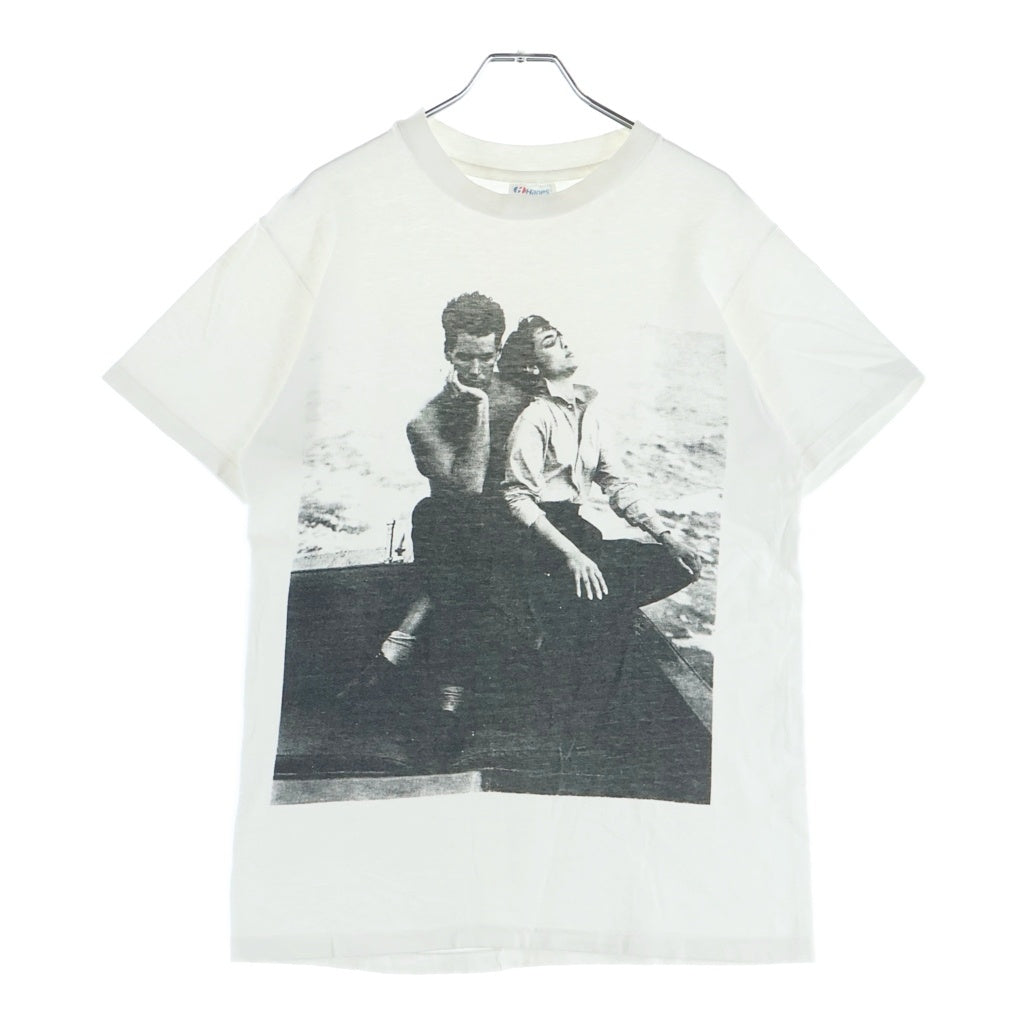 VINTAGE(ヴィンテージ) 80S‐90S Bruce Weber ブルース ウェーバー フォトプリント 半袖カットソー Tシャツ ホワイト