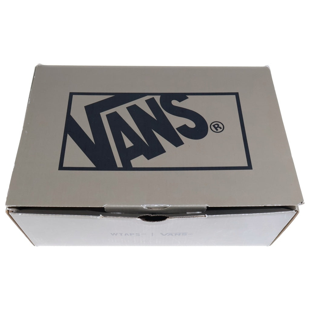 WTAPS(ダブルタップス) × VANS VAULT OG Half Cab LX Coyote Brown スエード ミドル カット スニーカー オリーブ US9/27cm 222BWVND-FWM06S
