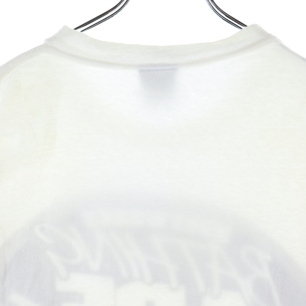 A BATHING APE(アベイシングエイプ) 90s SCIENCE BEAST REIGN SUPREME サイエンス ビースト レイン シュプリーム フロントプリント半袖Tシャツ カットソー ホワイト