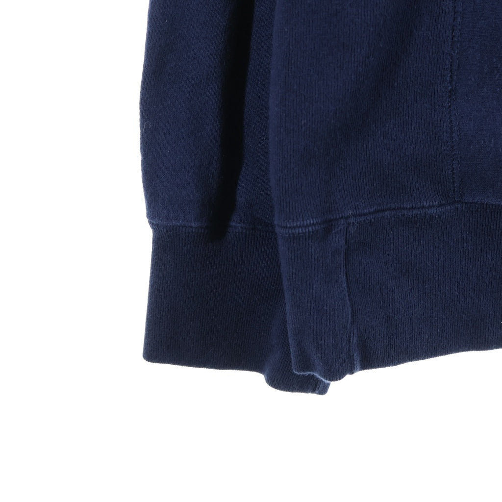 A BATHING APE(アベイシングエイプ) 90S BAPE HEAD TOUR NIGO ジャンピング フロント ロゴ プリント スウェット シャツ ネイビー