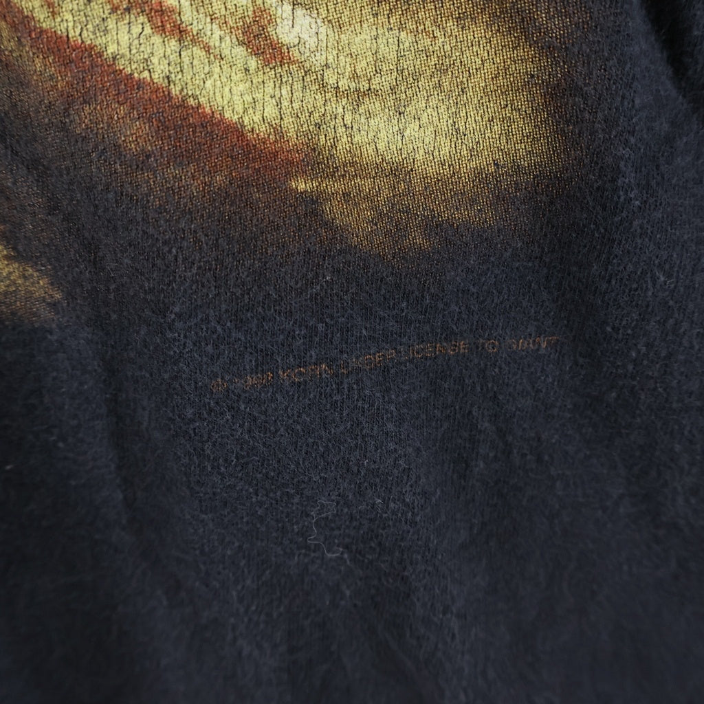 VINTAGE(ヴィンテージ) 90S giant エルサルバドルタグ KORN コーン Follow the Leader ロゴ プリント 半袖 Tシャツ カットソー ブラック