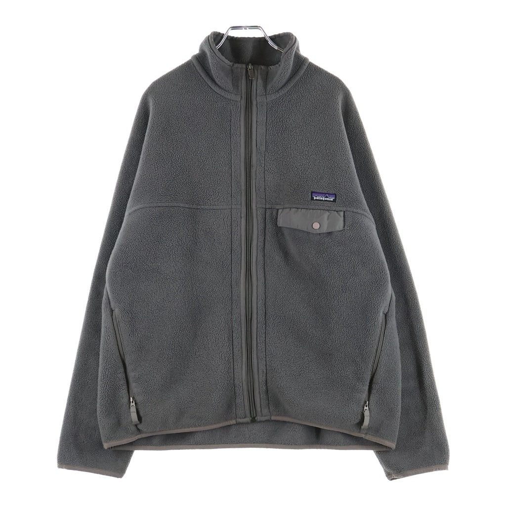 PATAGONIA(パタゴニア) SYNCHILLA ロゴ パッチ ジップアップ フリース ジャケット グレー