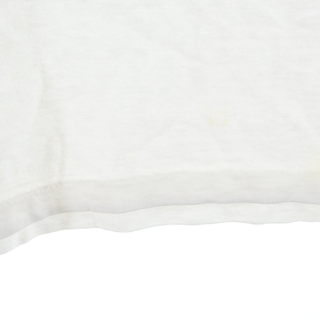 VINTAGE(ヴィンテージ) 90S LAN TIMES Your Power Pipeline! フラクタル柄 プリント 半袖Tシャツ カットソー ホワイト